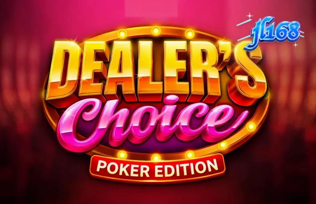 Dealer’s Choice: Poker Edition slot machine interface na may poker theme